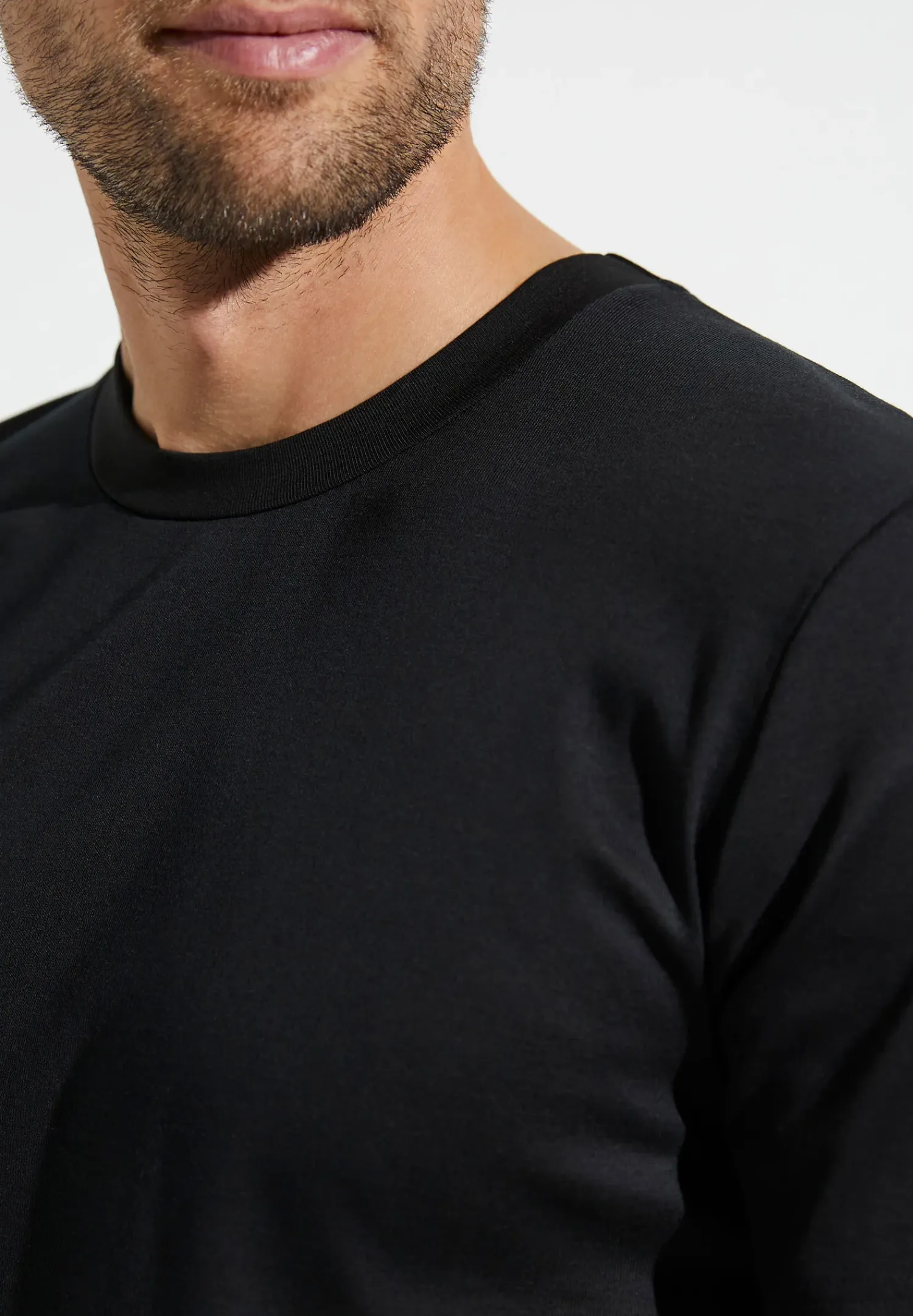Zimmerli T-Shirts>Businessclass Shirtkurzarm-Black