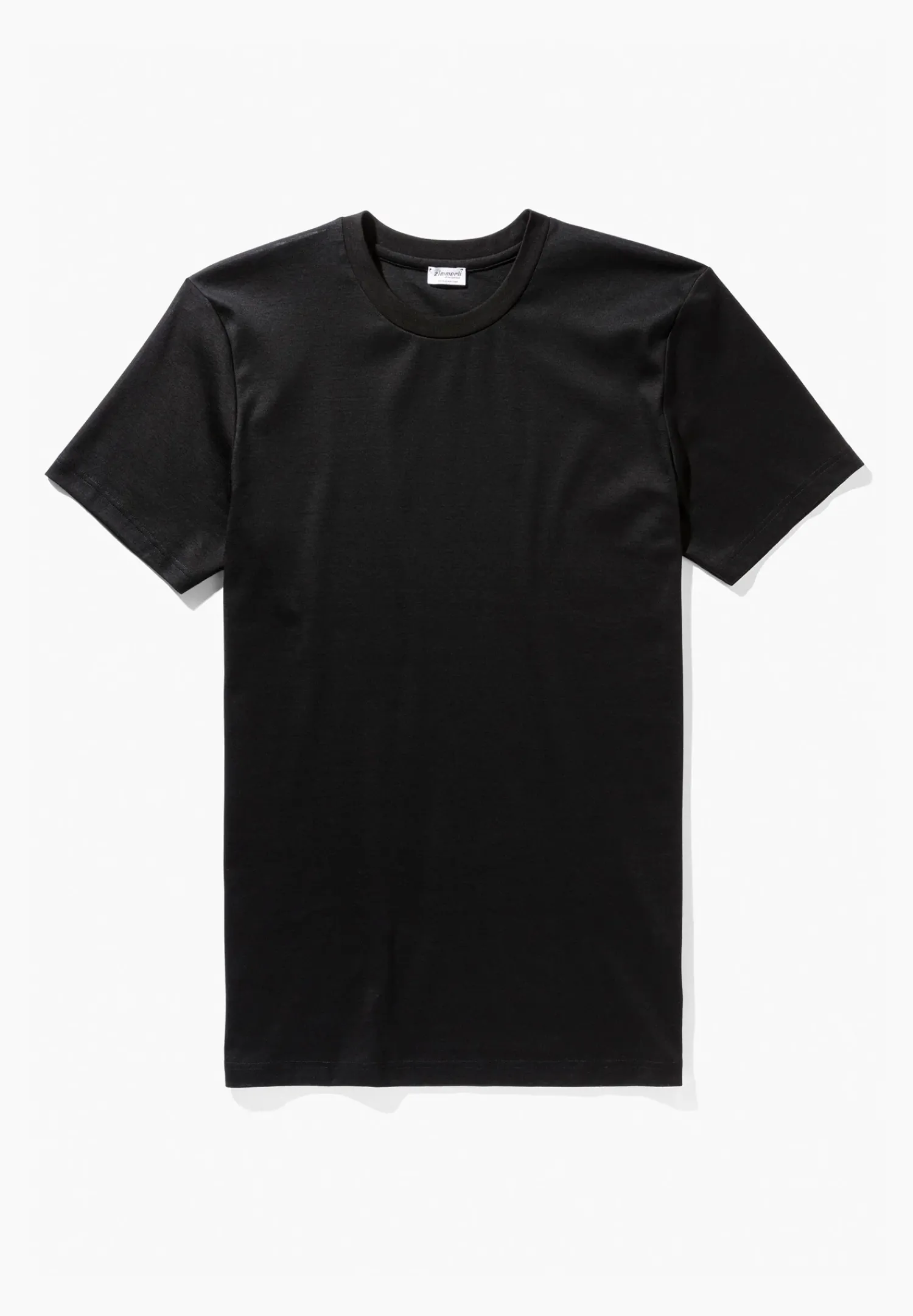 Zimmerli T-Shirts>Businessclass Shirtkurzarm-Black