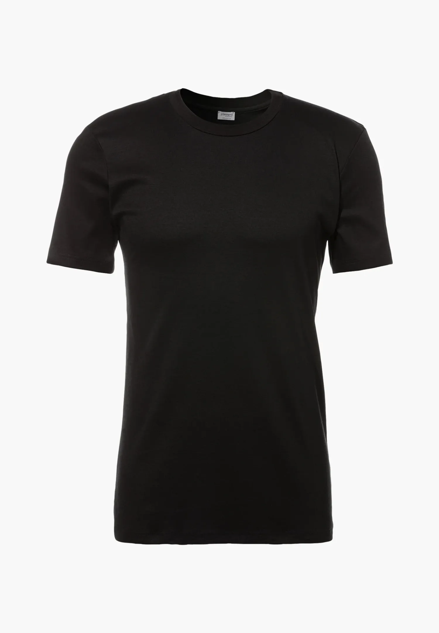 Zimmerli T-Shirts>Businessclass Shirtkurzarm-Black
