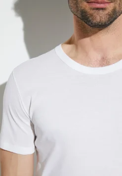 Zimmerli T-Shirts>Businessclass Shirtkurzarm-White