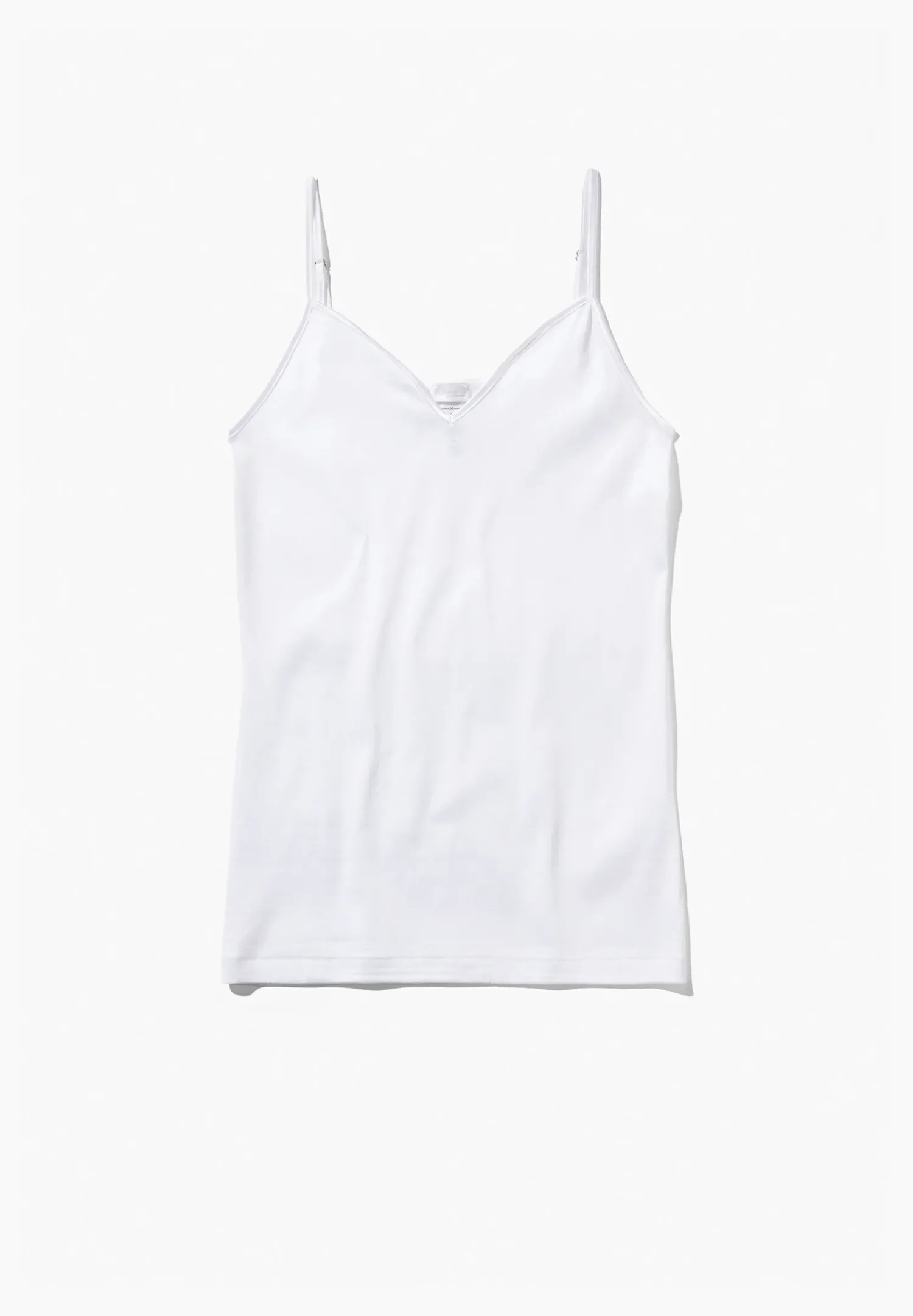 Zimmerli Spaghetti Tops>Cottondeluxe White