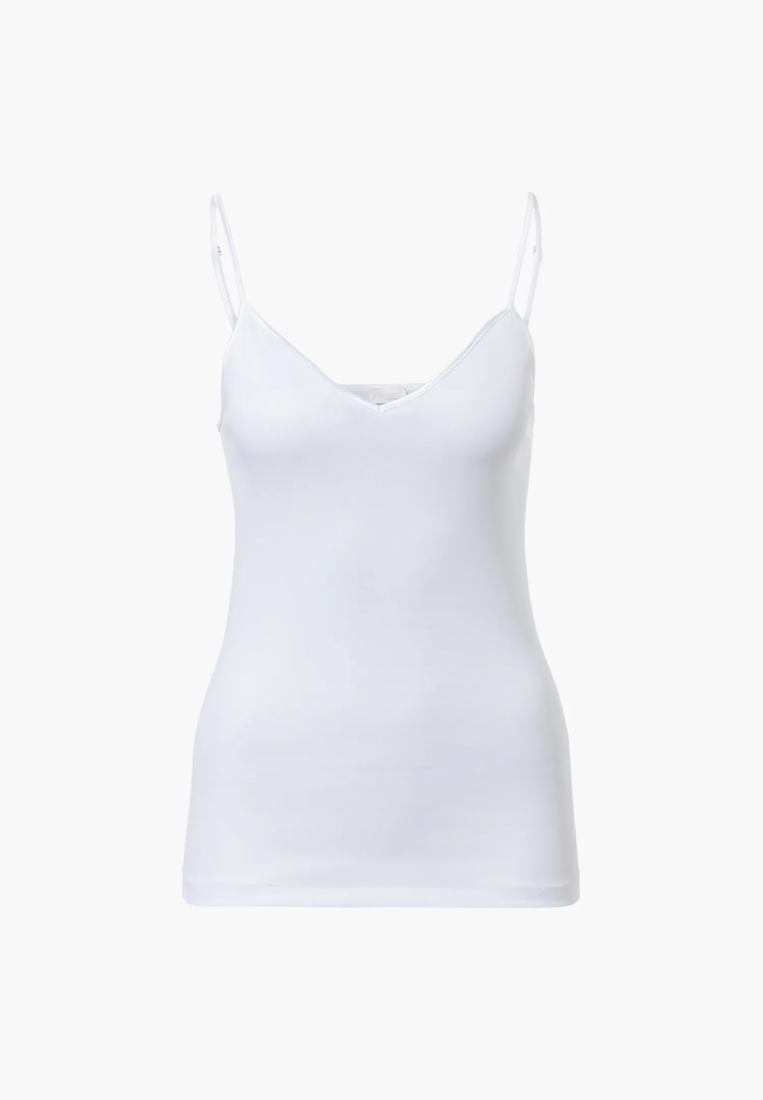 Zimmerli Spaghetti Tops>Cottondeluxe White