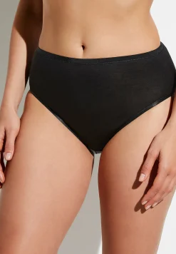 Zimmerli Slips>Cottondeluxe Black