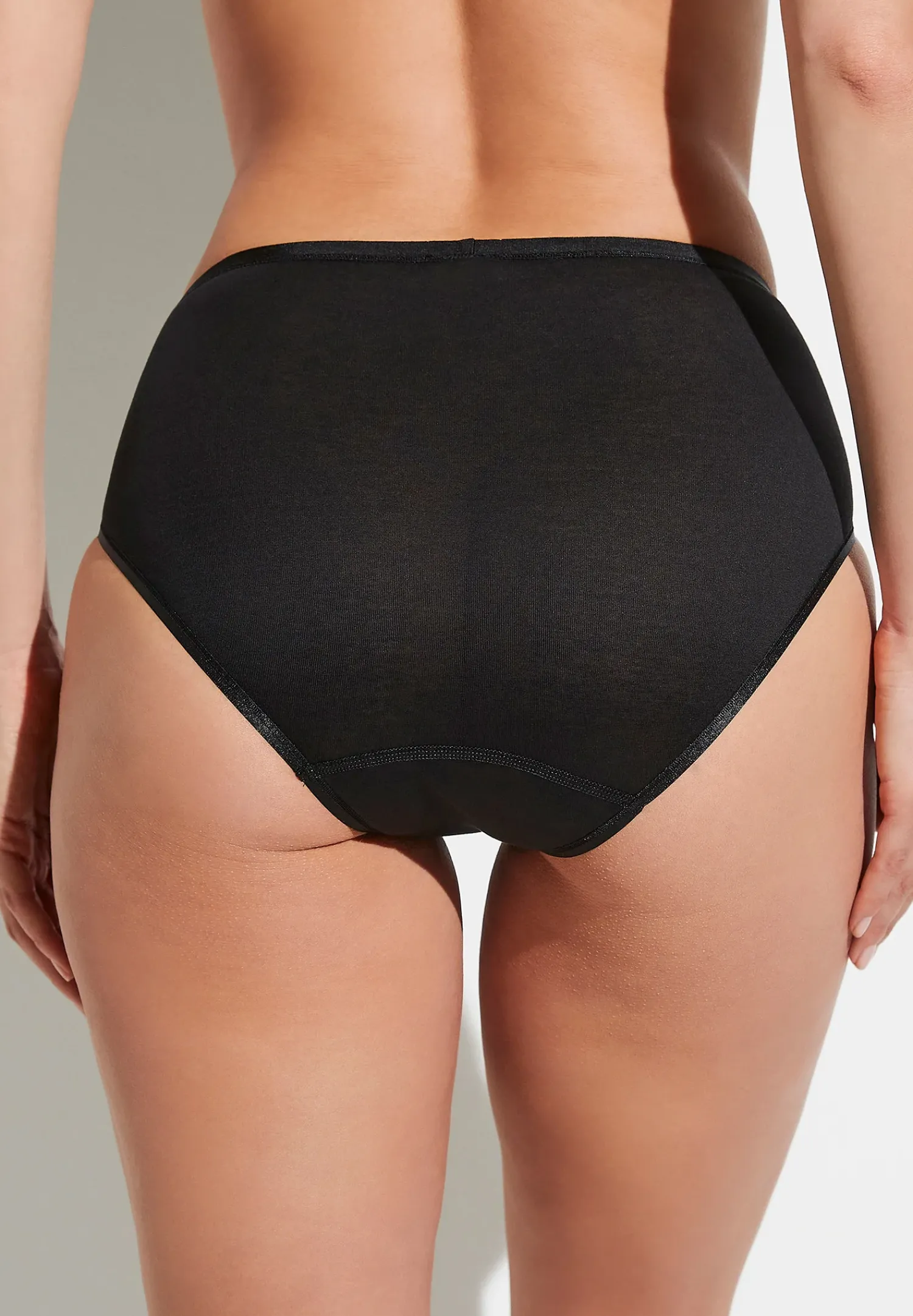 Zimmerli Slips>Cottondeluxe Black