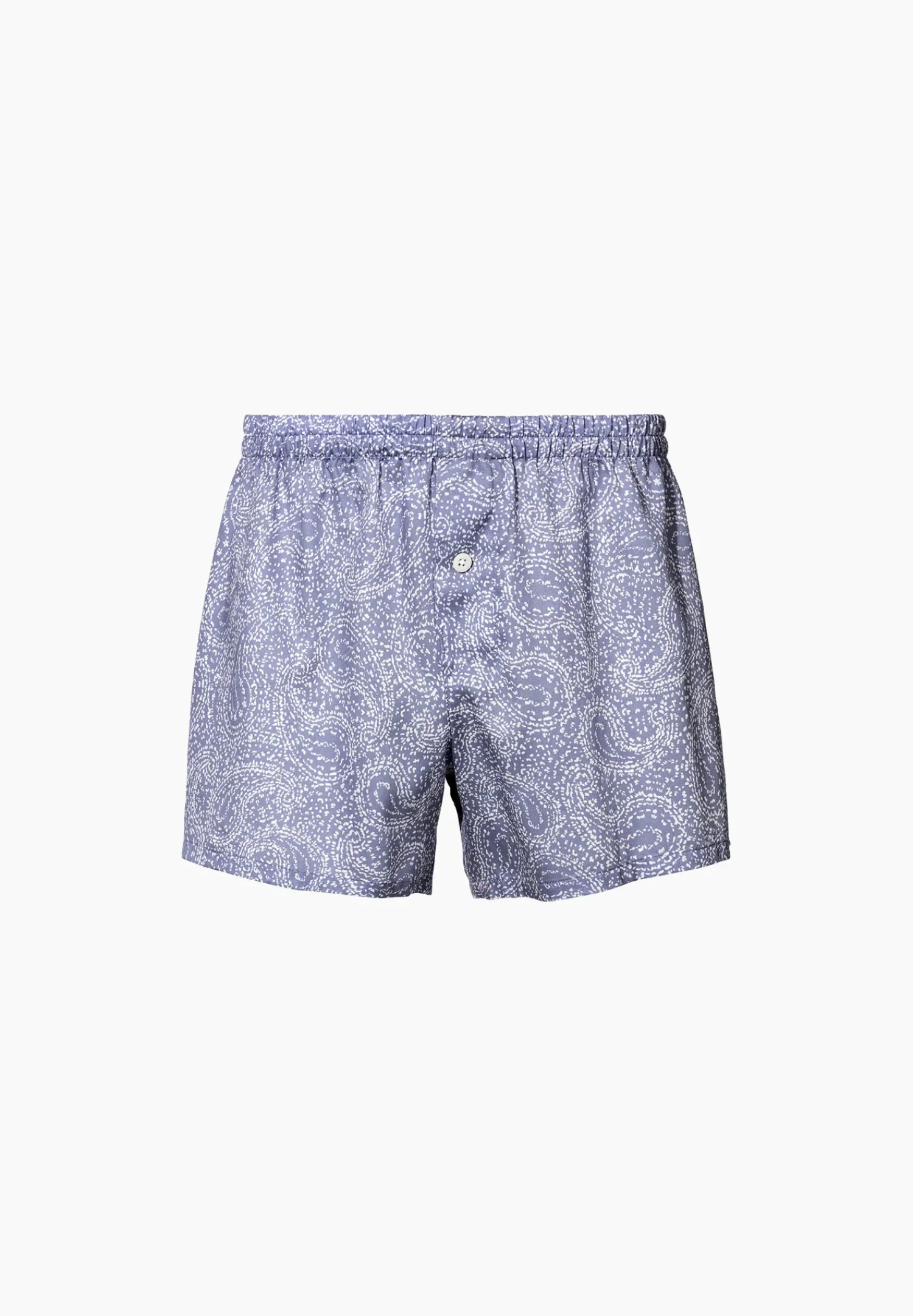 Zimmerli Boxershorts>Cottonsateenprint Paisleyblue