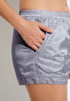 Zimmerli Hosen>Cotton/Silkprint Paisleyblue