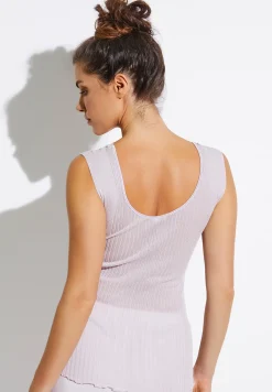 Zimmerli Tops>Cotton/Silkrib Lilac