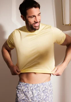 Zimmerli Boxershorts>Cottonvoileprint Yellow-Blue