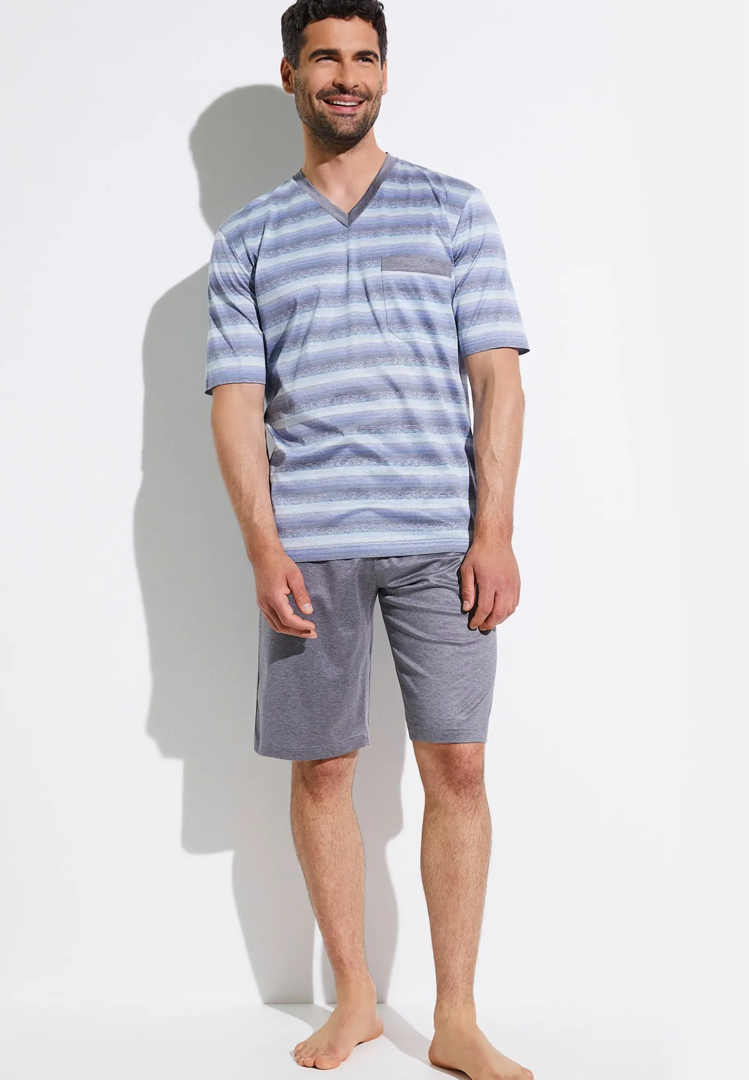 Zimmerli Pyjamas>Filodiscozia Skystripes