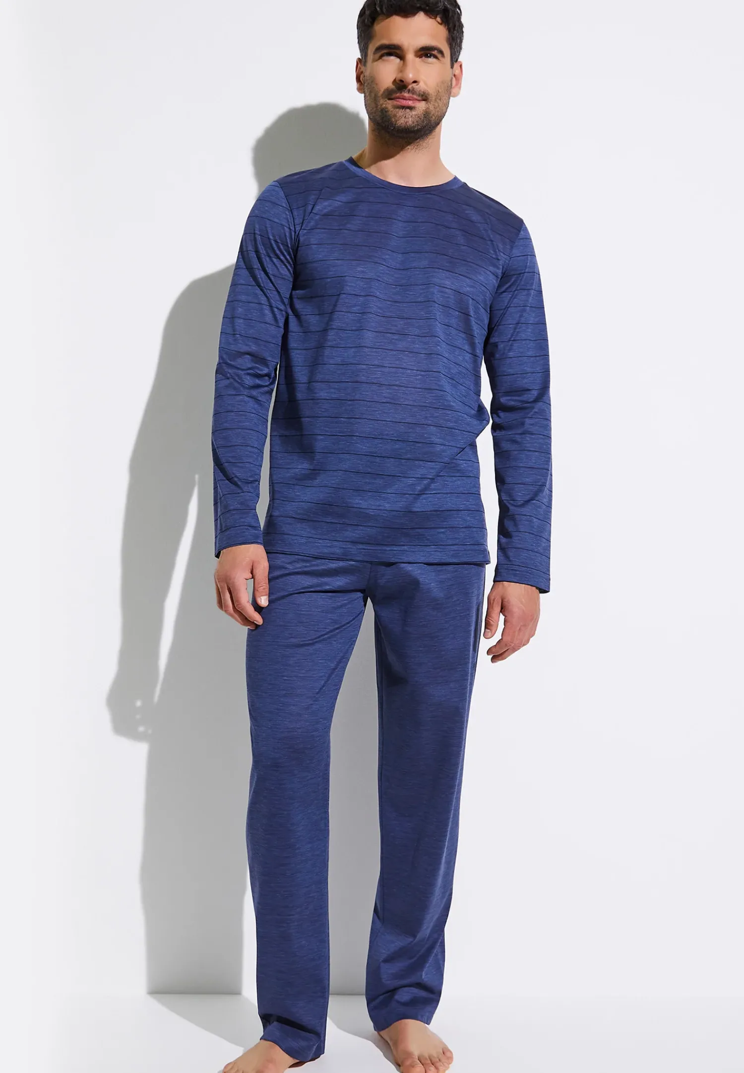 Zimmerli Pyjamas>Filodiscoziastripes Navy