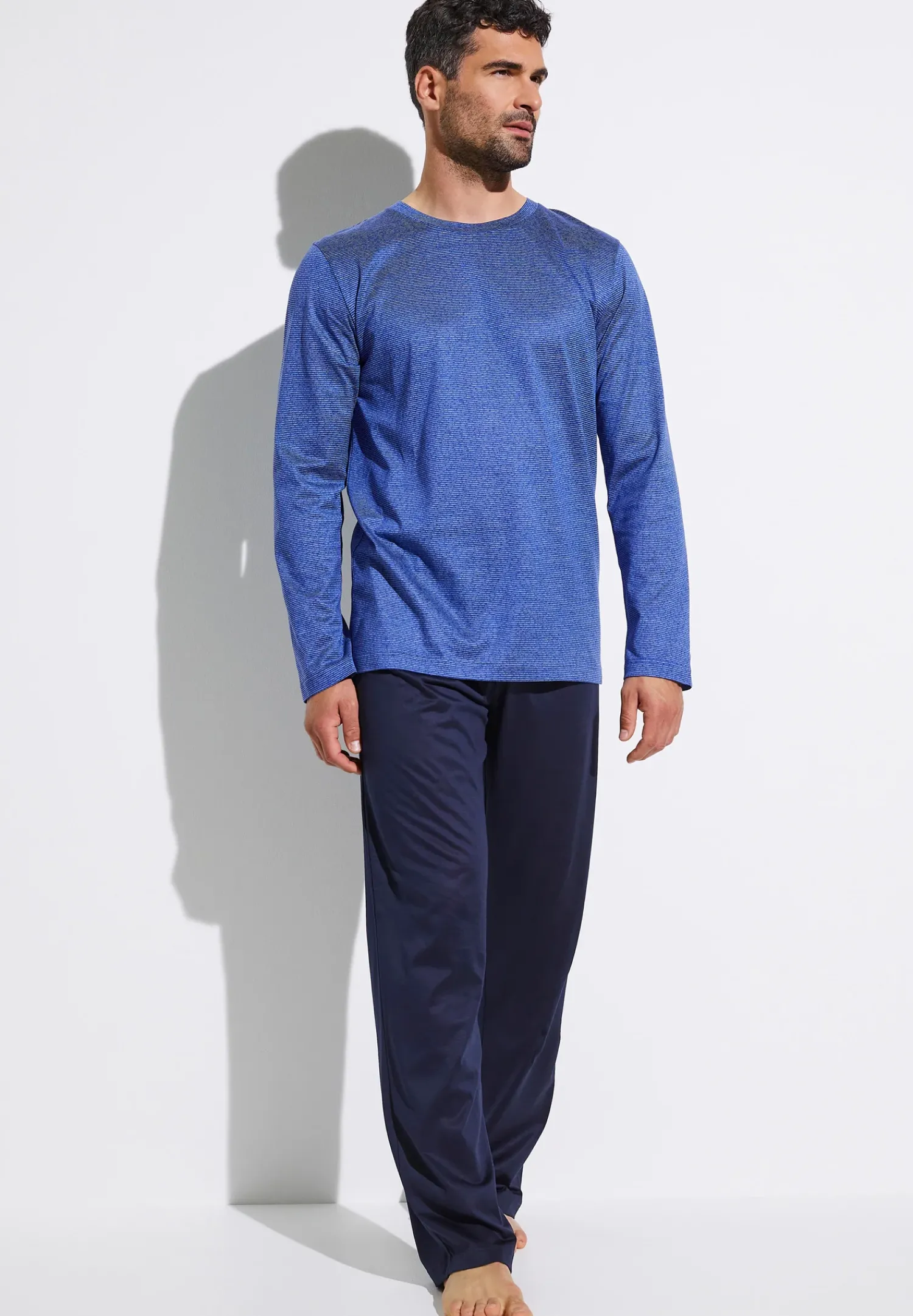 Zimmerli Pyjamas>Filodiscoziastripes Bluestripes