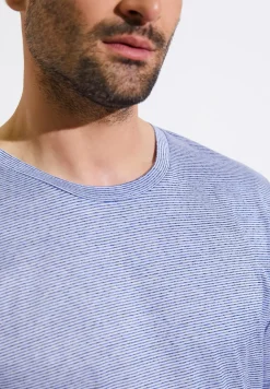 Zimmerli Pyjamas>Filodiscoziastripes Lightbluestripes