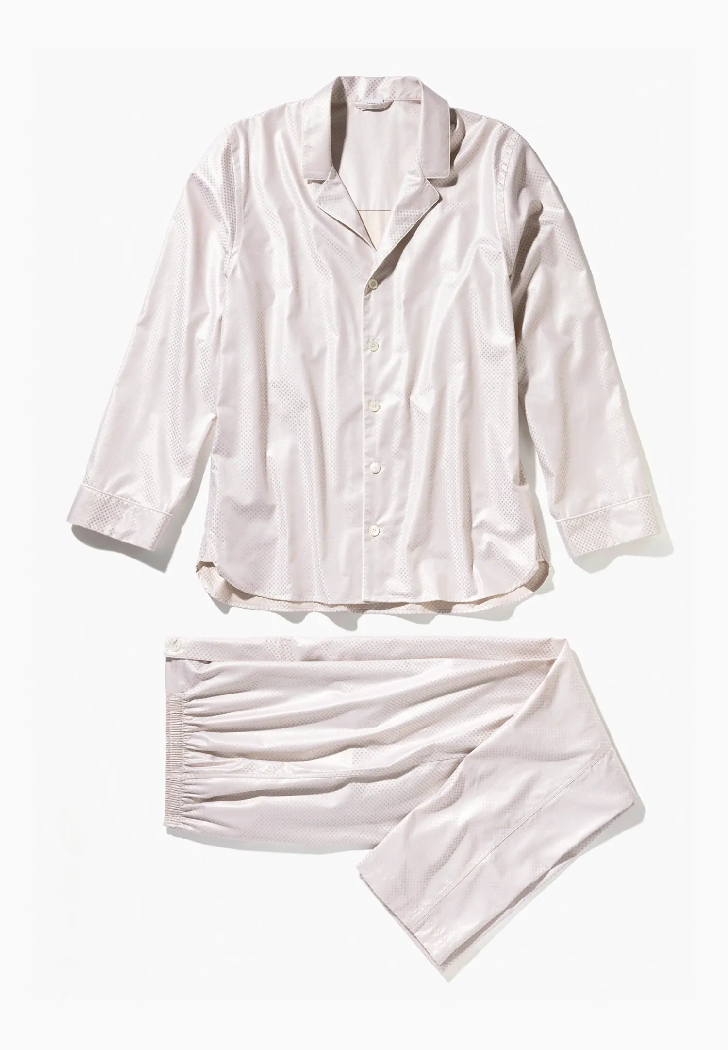 Zimmerli Pyjamas>Luxuryjaquards Cream