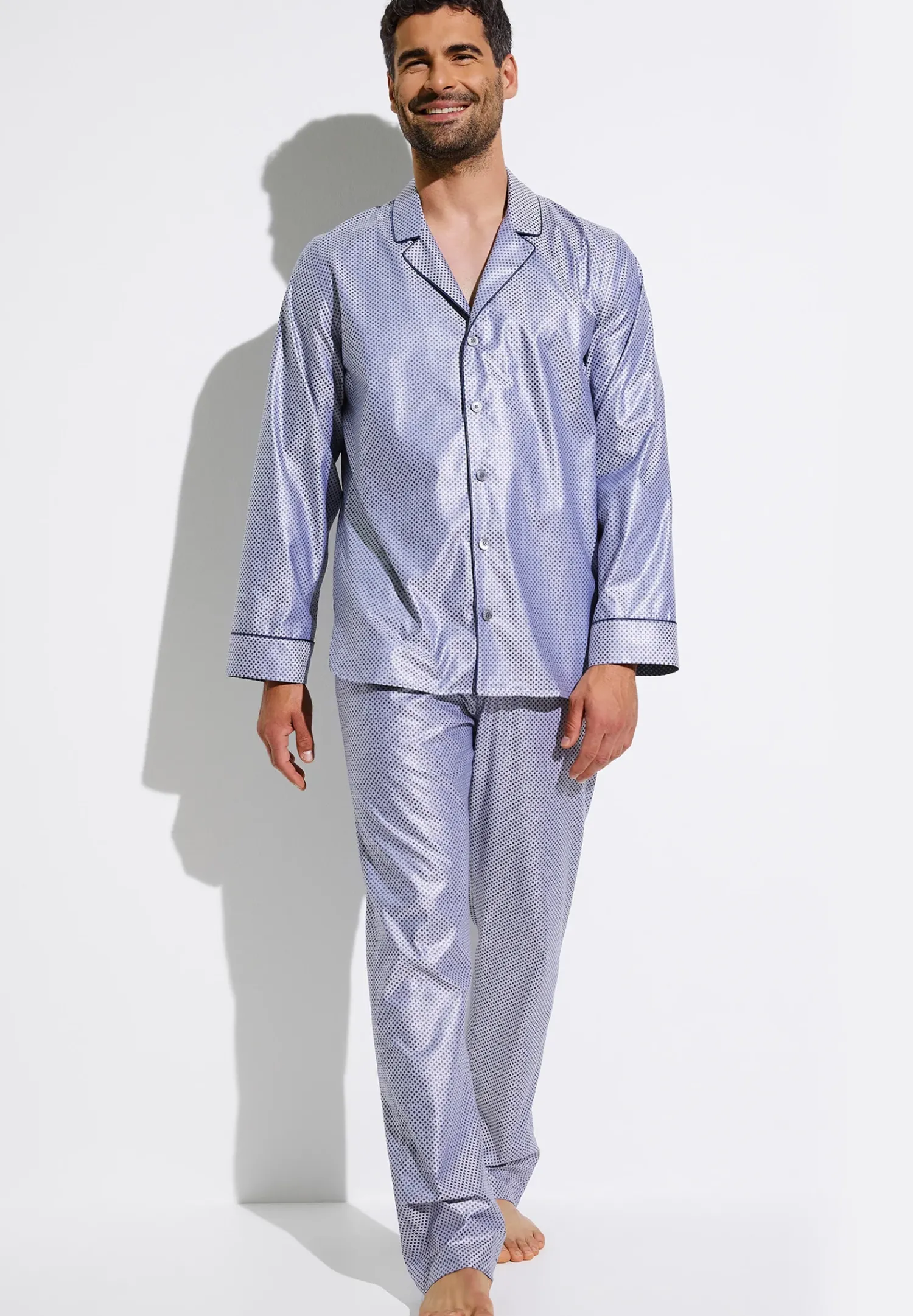 Zimmerli Pyjamas>Luxuryjaquards Blue
