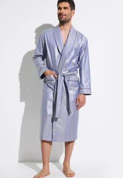 Zimmerli Morgenmäntel>Luxuryjaquards Blue