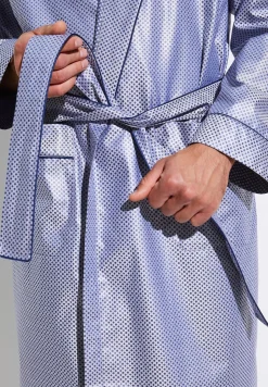 Zimmerli Morgenmäntel>Luxuryjaquards Blue