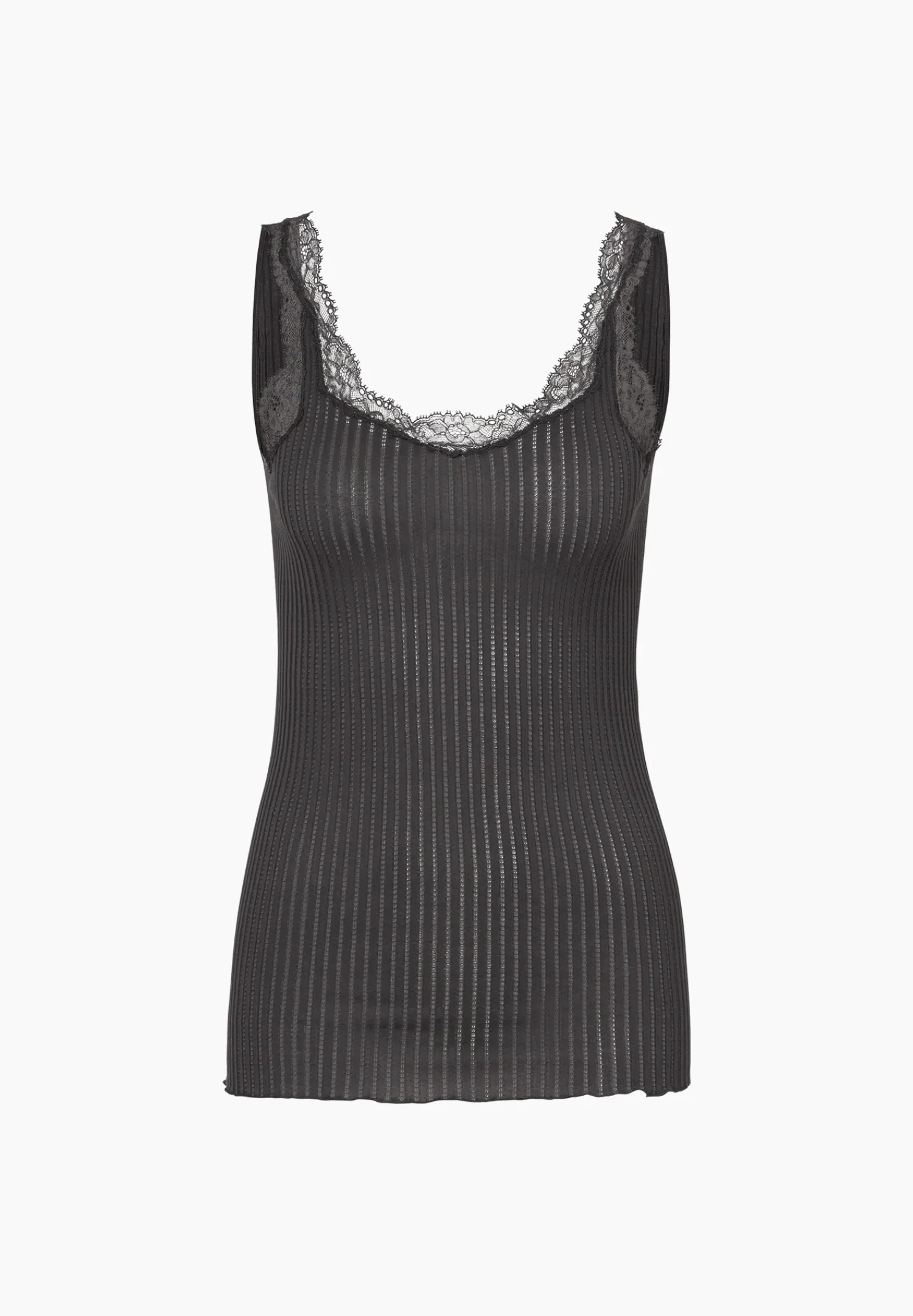 Zimmerli Tops>Maudeprive Graphitegrey