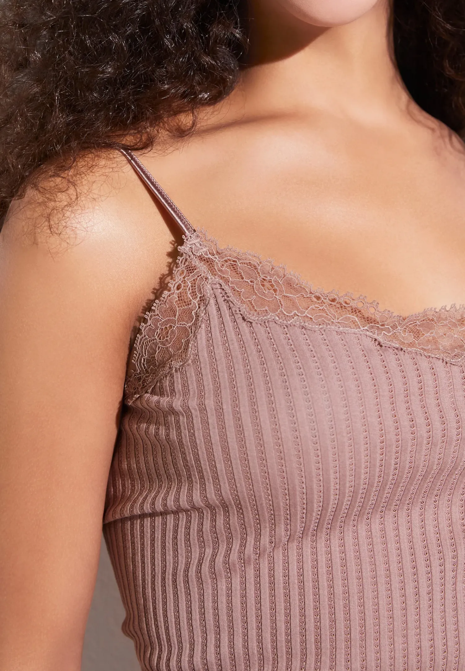 Zimmerli Spaghetti Tops>Maudeprive Mauve
