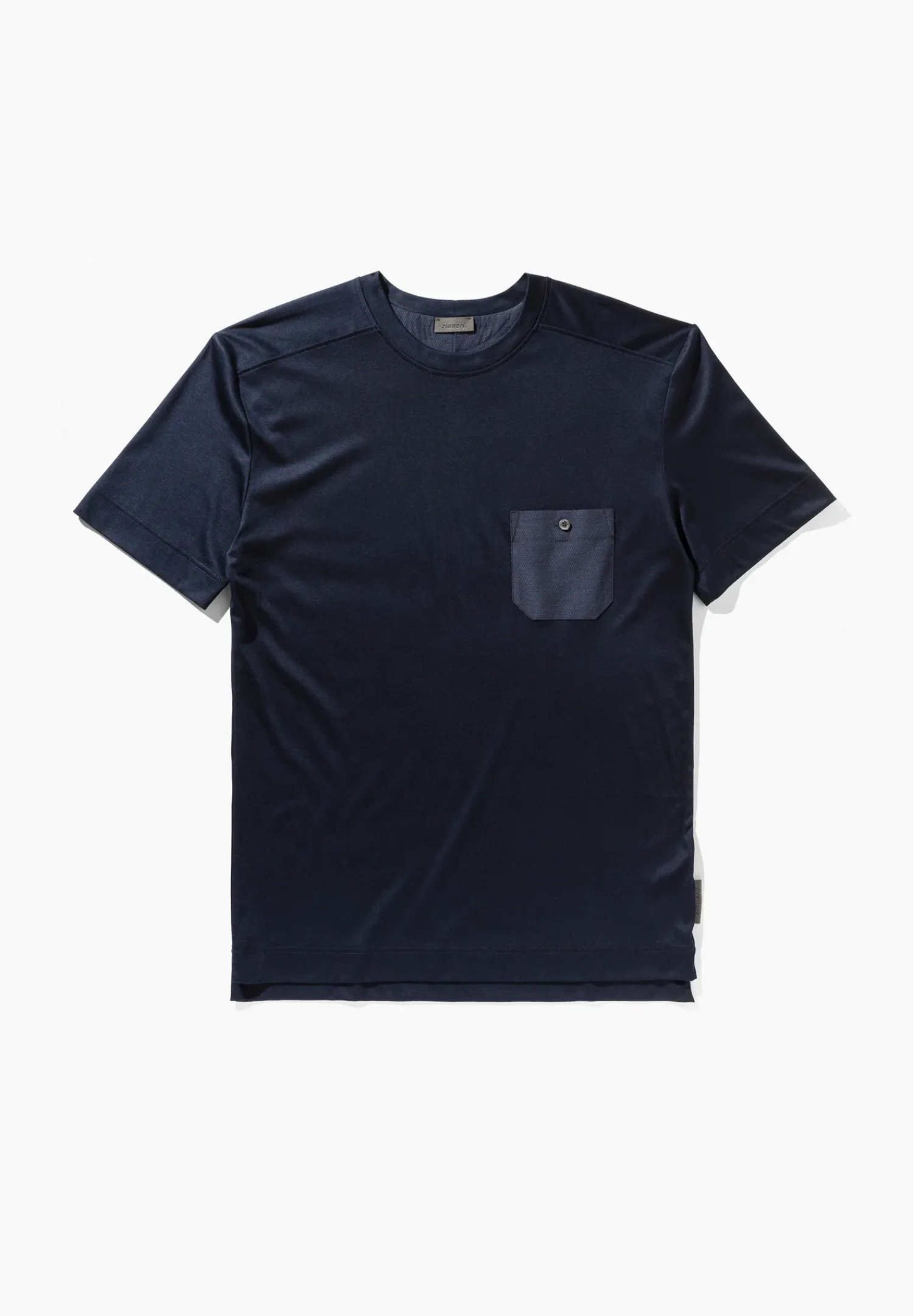 Zimmerli T-Shirts>Modernlounge Shirtkurzarm-Midnight