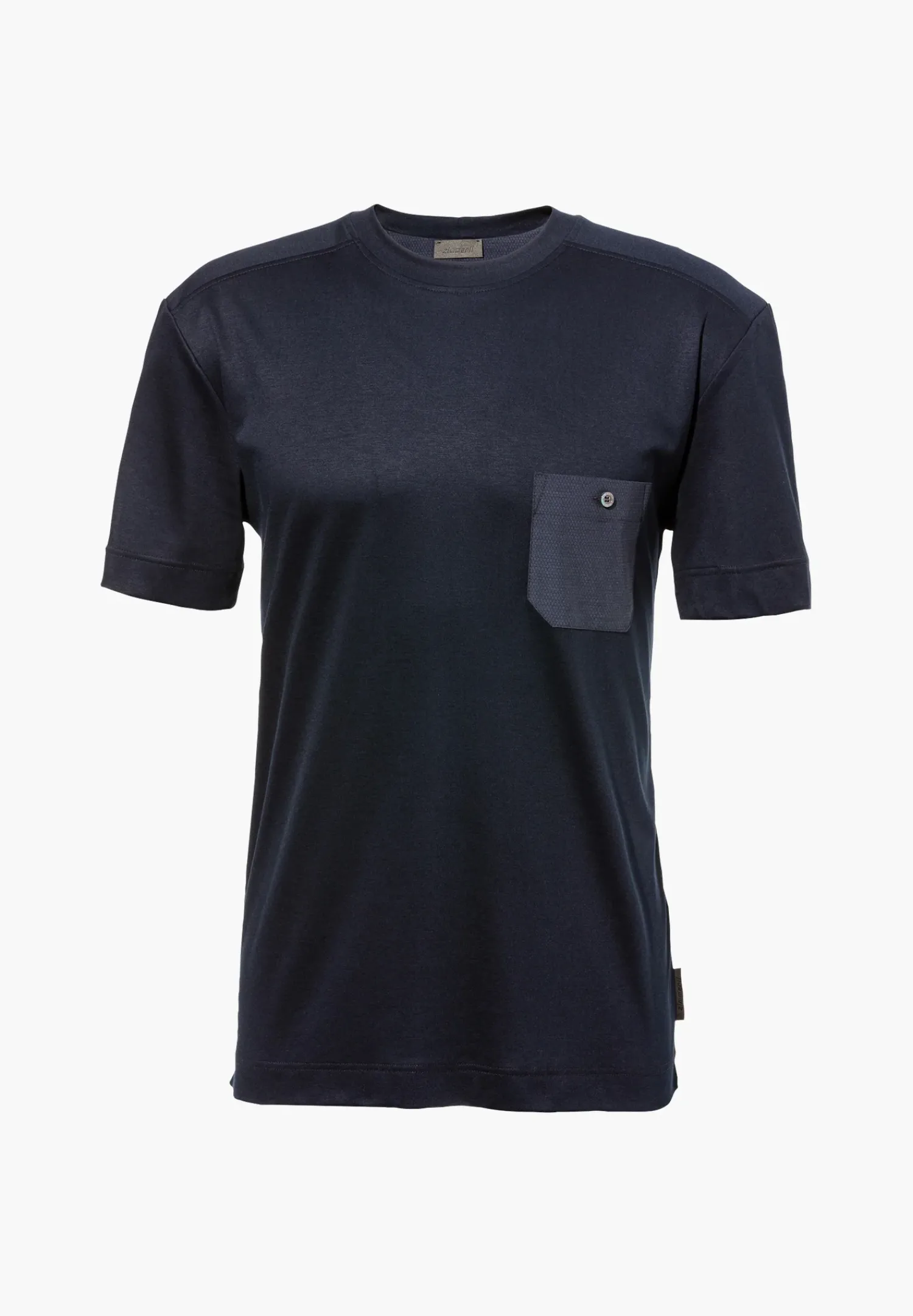 Zimmerli T-Shirts>Modernlounge Shirtkurzarm-Midnight