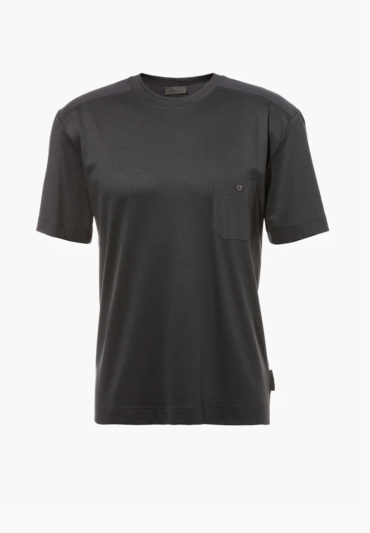 Zimmerli T-Shirts>Modernlounge Shirtkurzarm-Phantom