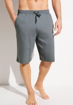 Zimmerli Hosen>Piquelounge Steelblue