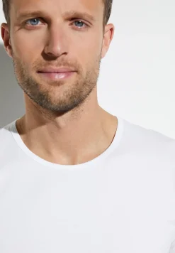 Zimmerli T-Shirts>Purecomfort Shirtkurzarm-White
