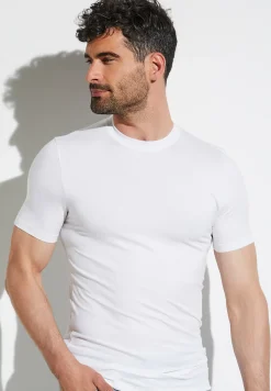 Zimmerli T-Shirts>Pureness Shirtkurzarm-White
