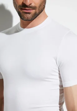 Zimmerli T-Shirts>Pureness Shirtkurzarm-White