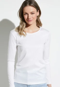 Zimmerli T-Shirts>Pureness Shirtlangarm-White