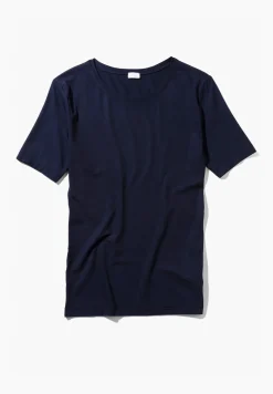 Zimmerli T-Shirts>Pureness Shirtkurzarm-Navy