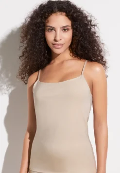 Zimmerli Spaghetti Tops>Pureness Oatmeal