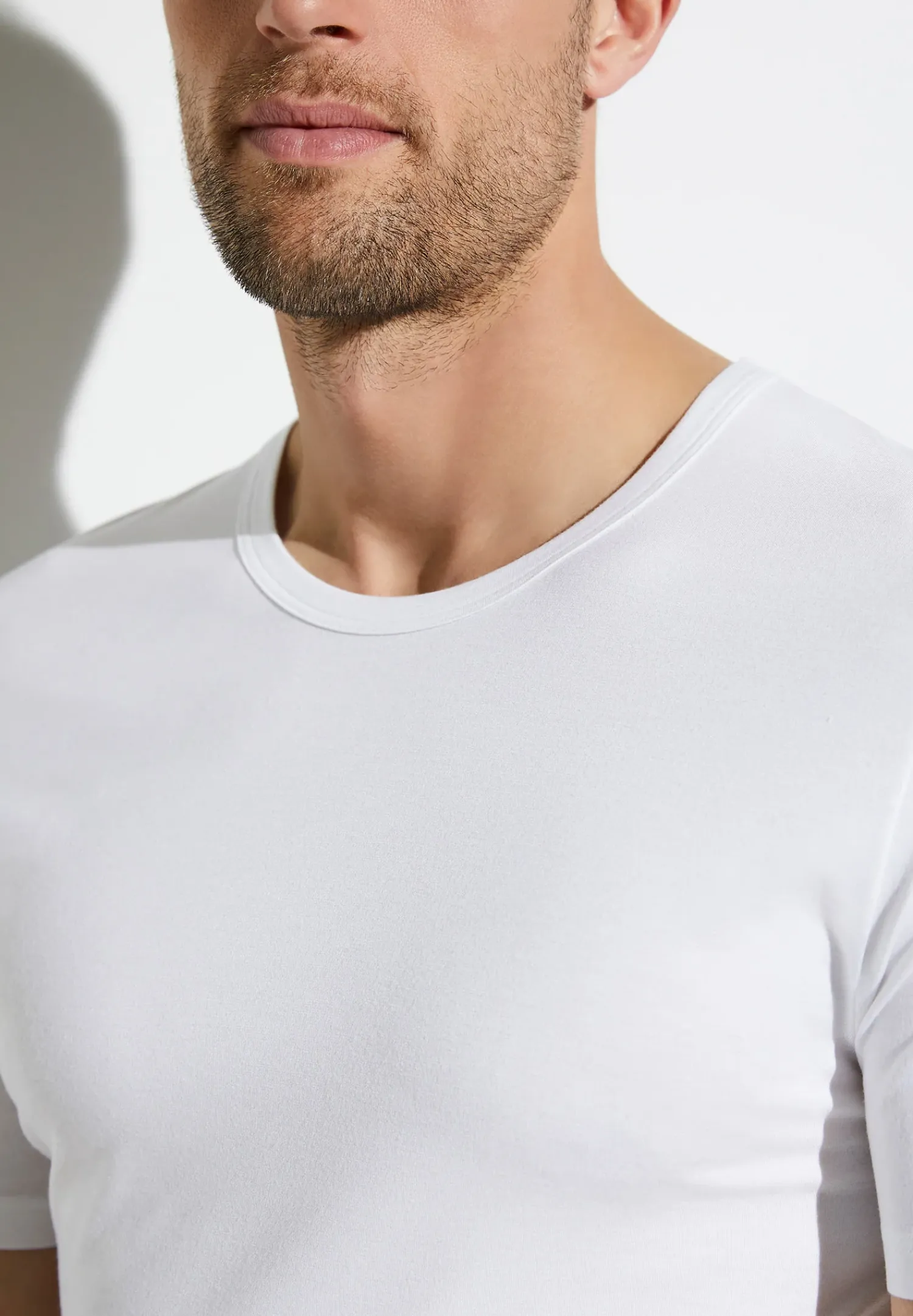 Zimmerli T-Shirts>Pureness Shirtkurzarm-White