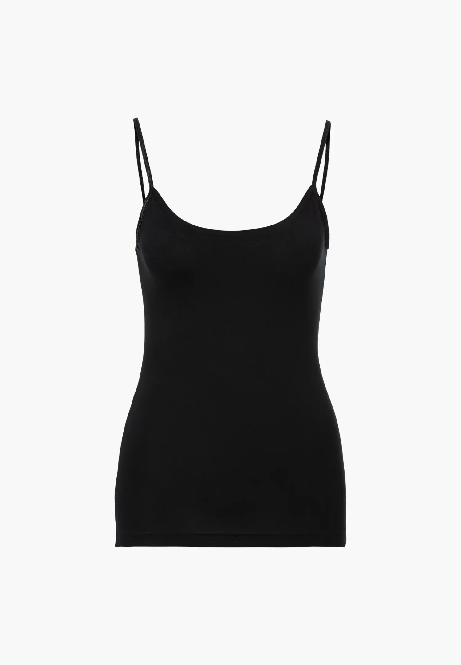 Zimmerli Spaghetti Tops>Pureness Black