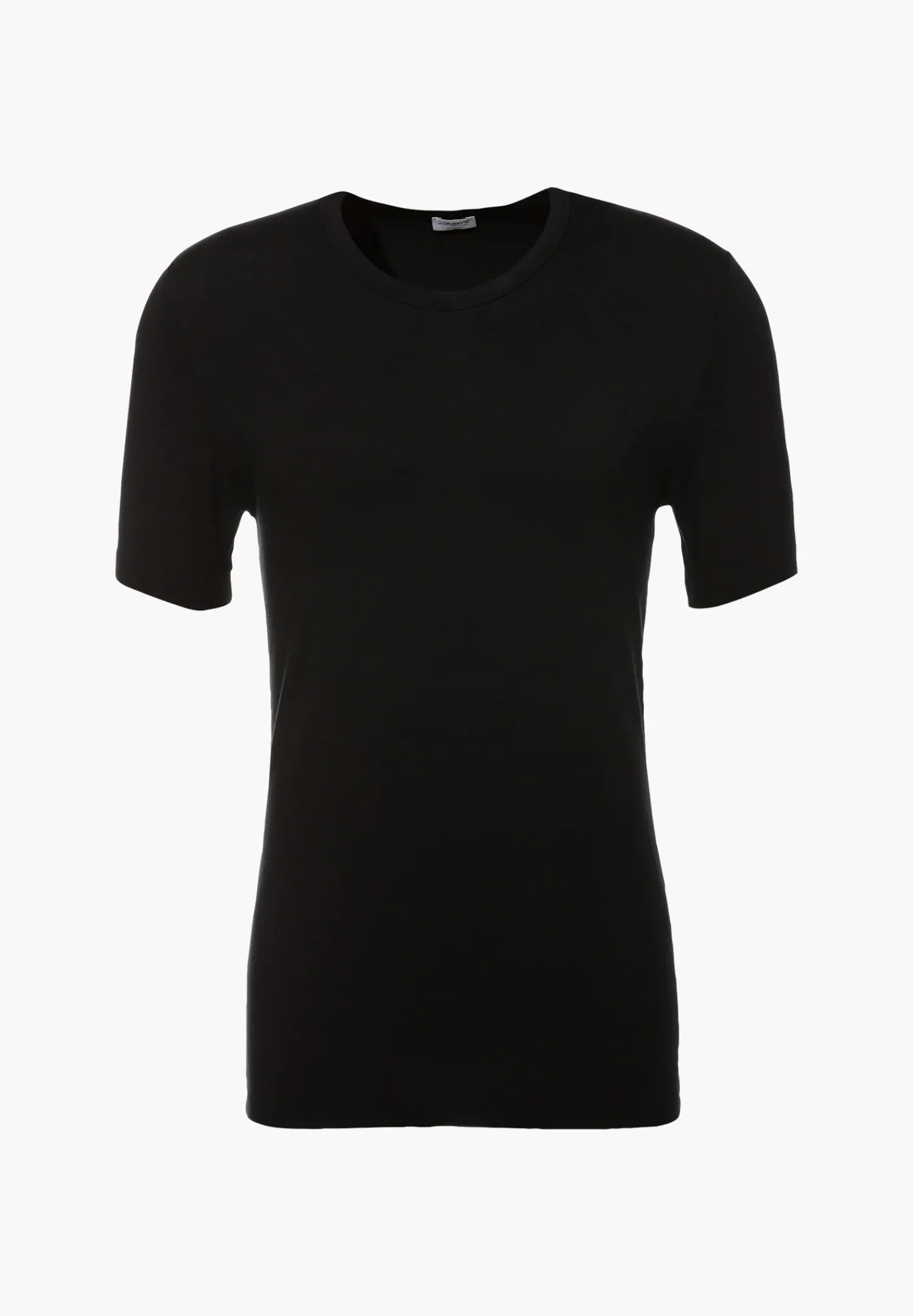 Zimmerli T-Shirts>Pureness Shirtkurzarm-Black