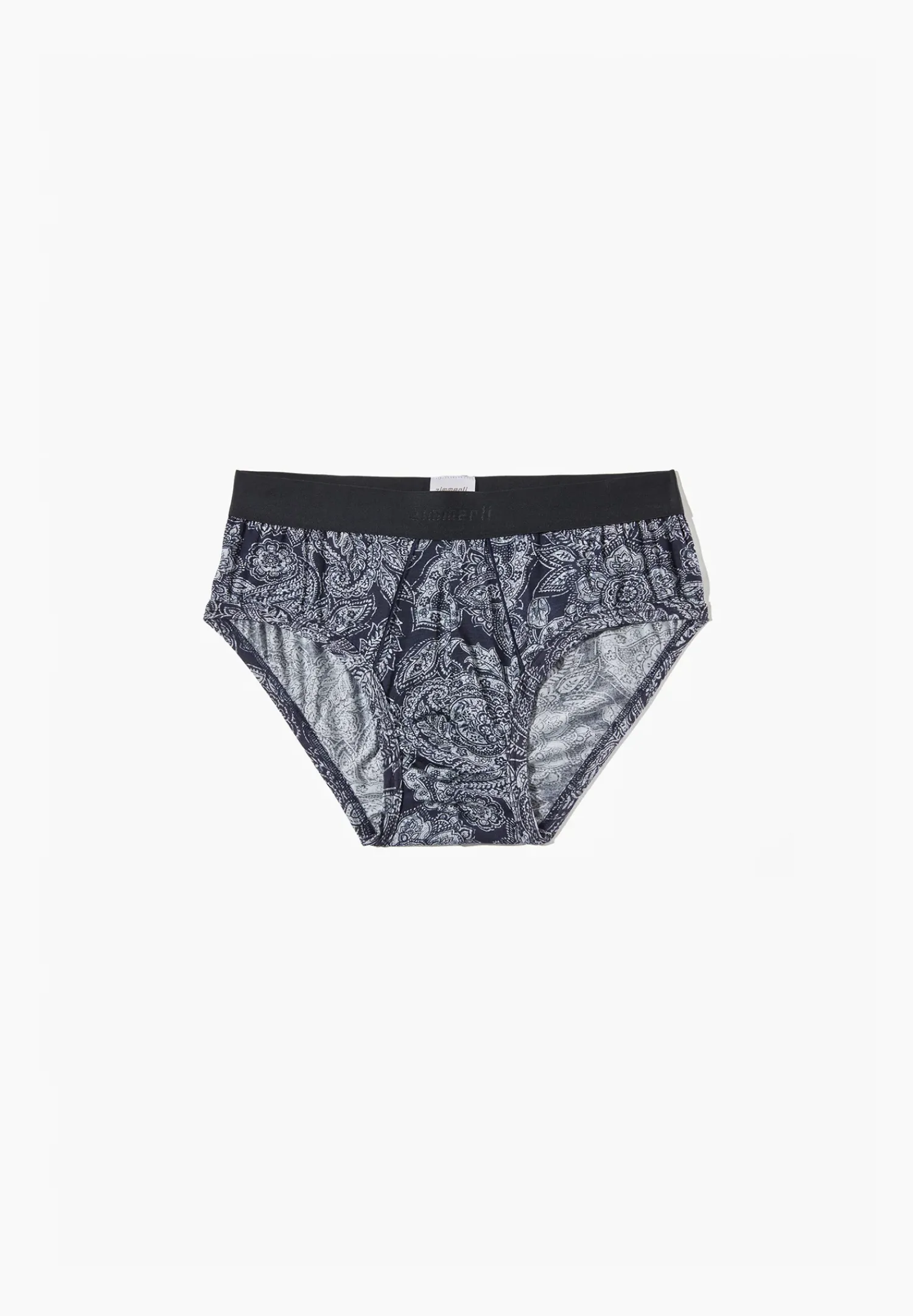 Zimmerli Slips>Purenessprint Paisleyblue