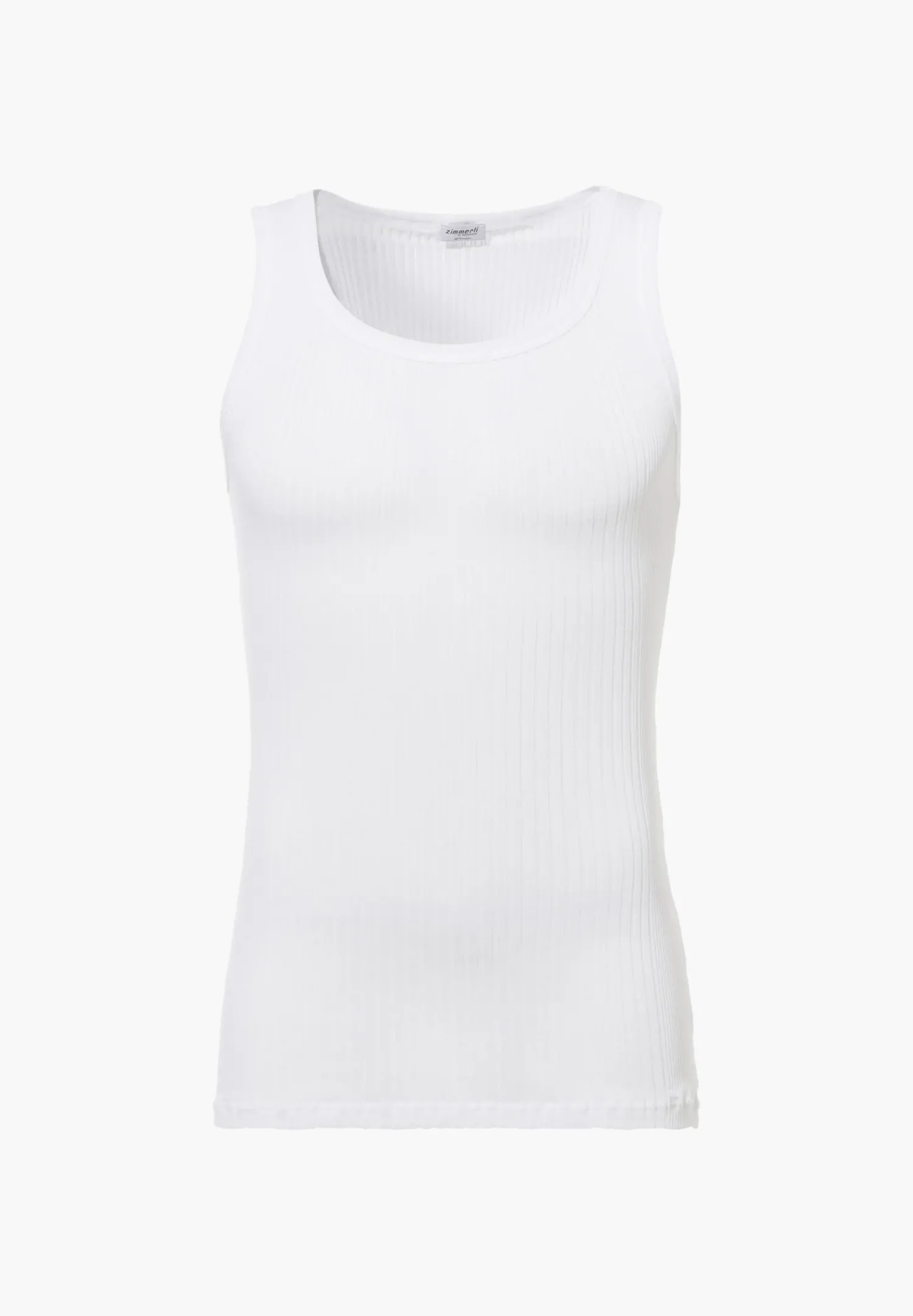 Zimmerli Tank Tops>Richelieu White