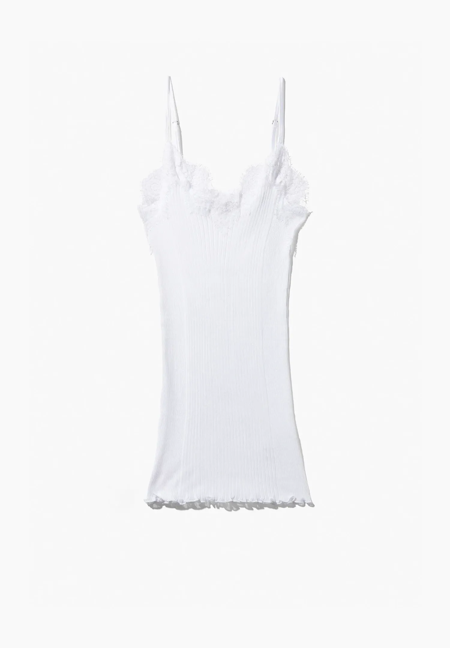 Zimmerli Spaghetti Tops>Richelieu White