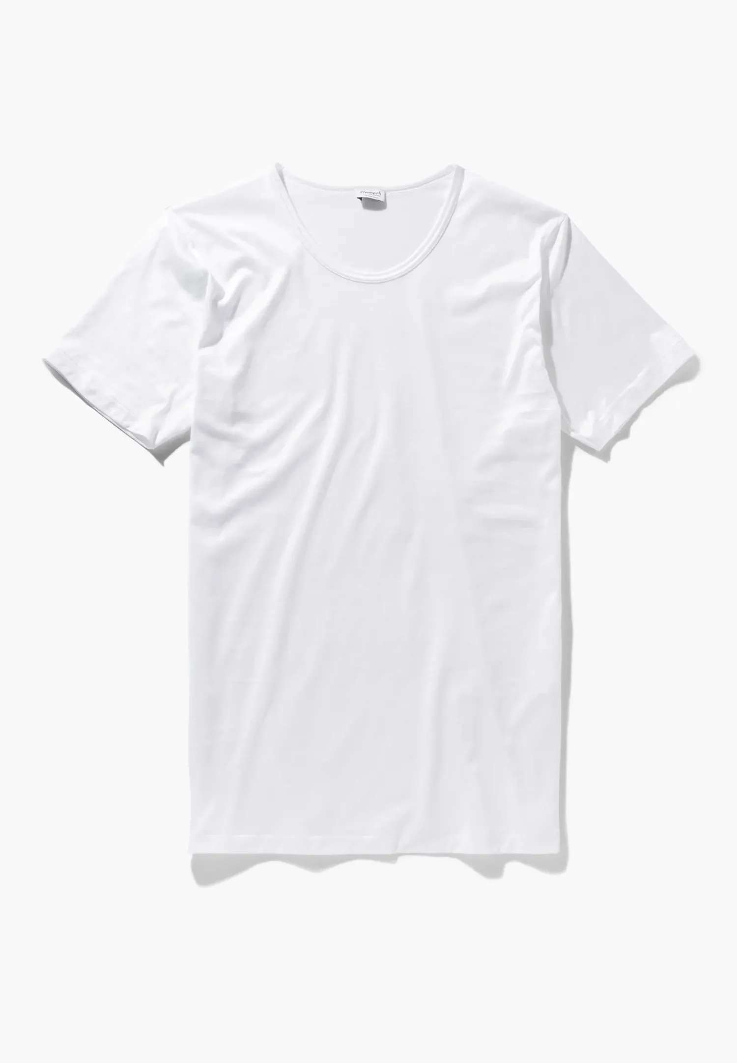 Zimmerli T-Shirts>Royalclassic Shirtkurzarm-White