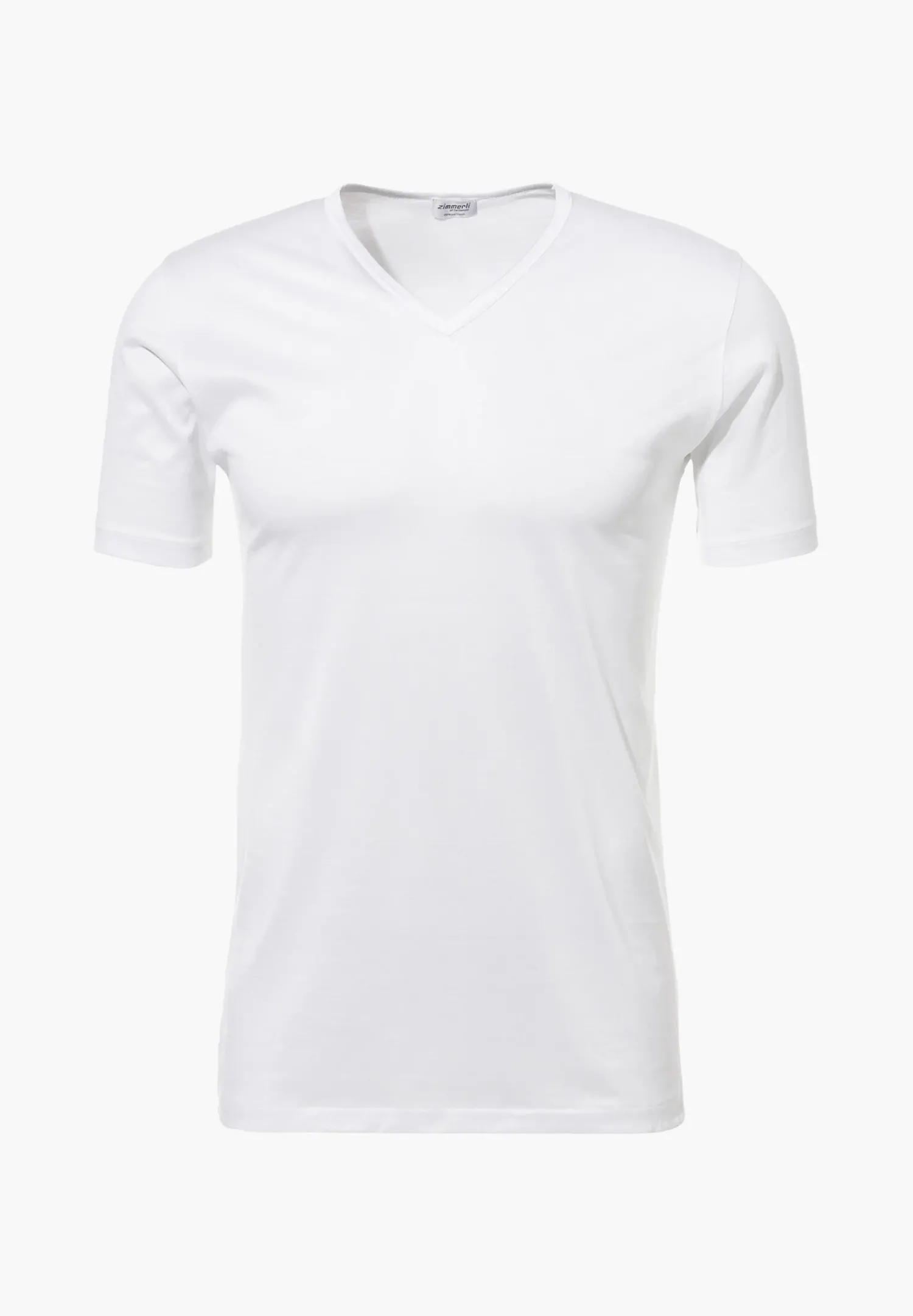 Zimmerli T-Shirts>Royalclassic Shirtkurzarmv-Ausschnitt-White