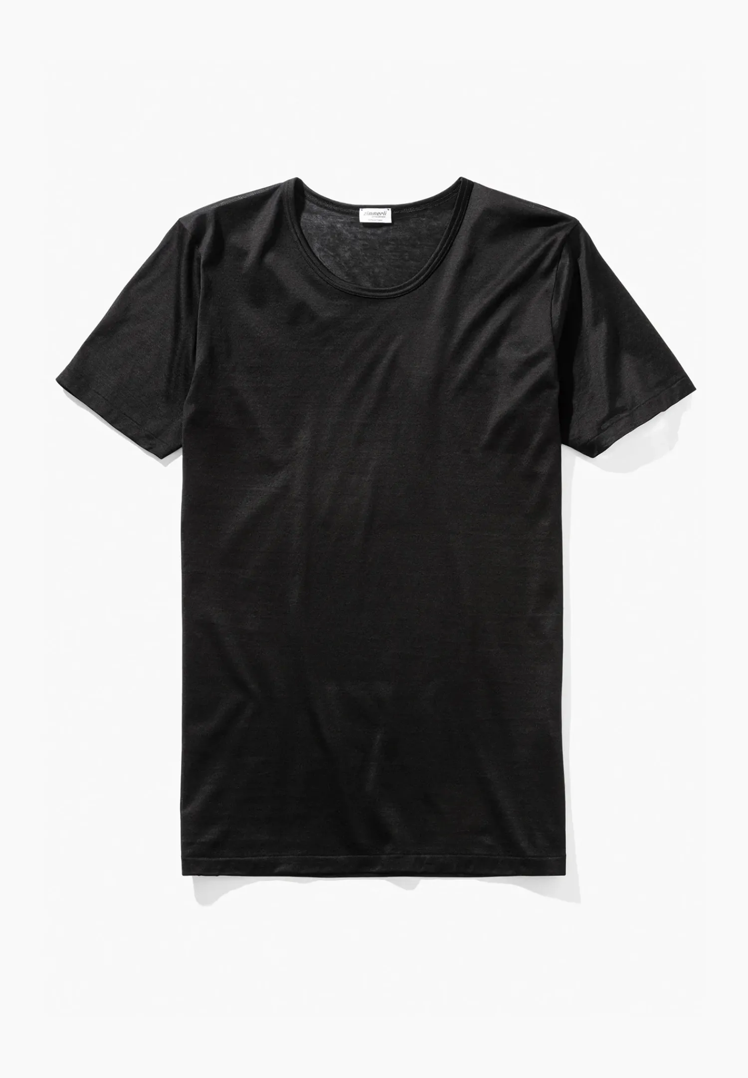 Zimmerli T-Shirts>Royalclassic Shirtkurzarm-Black