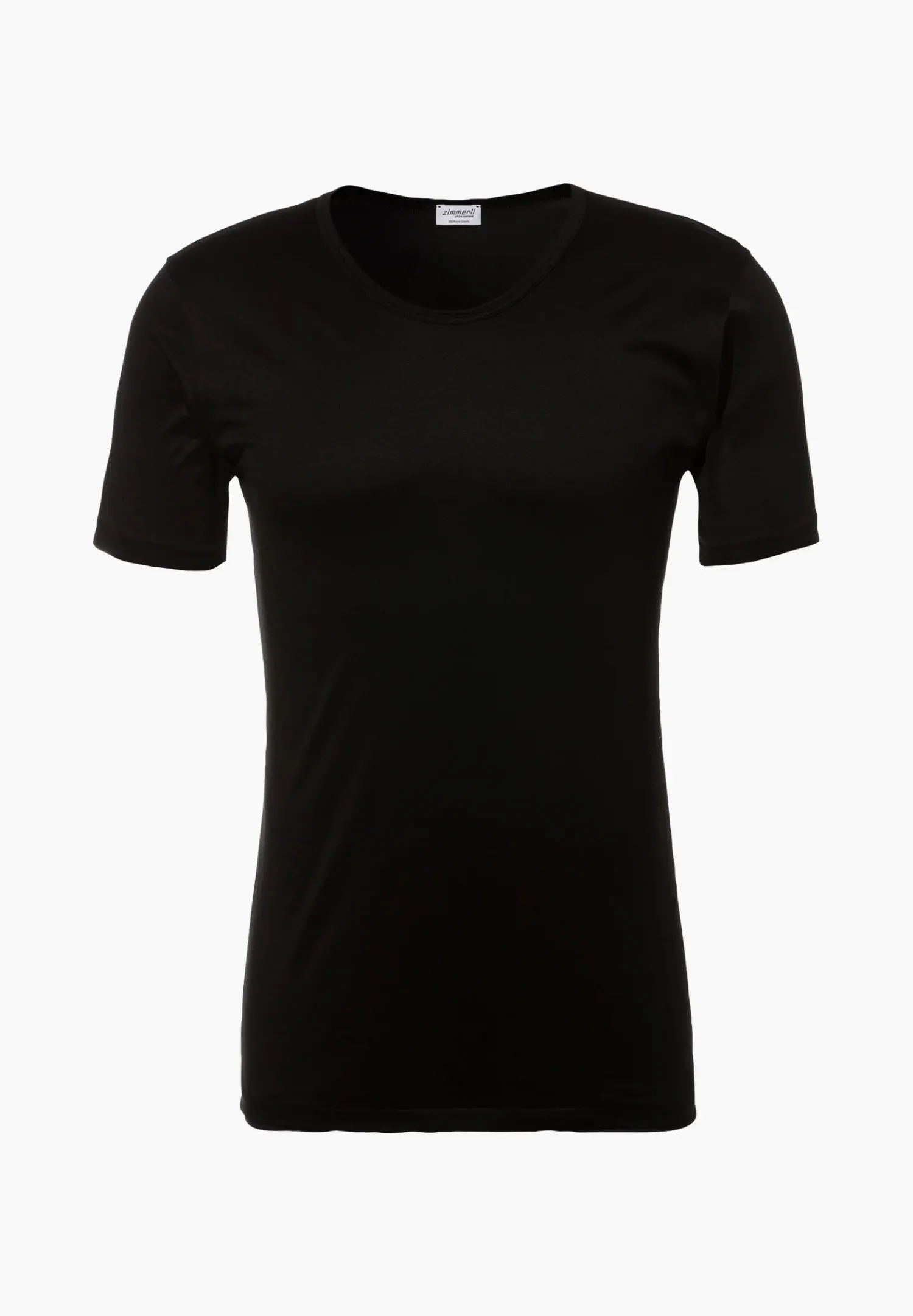 Zimmerli T-Shirts>Royalclassic Shirtkurzarm-Black