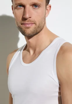 Zimmerli Tank Tops>Royalclassic White