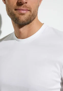 Zimmerli T-Shirts>Seaisland Shirtkurzarm-White
