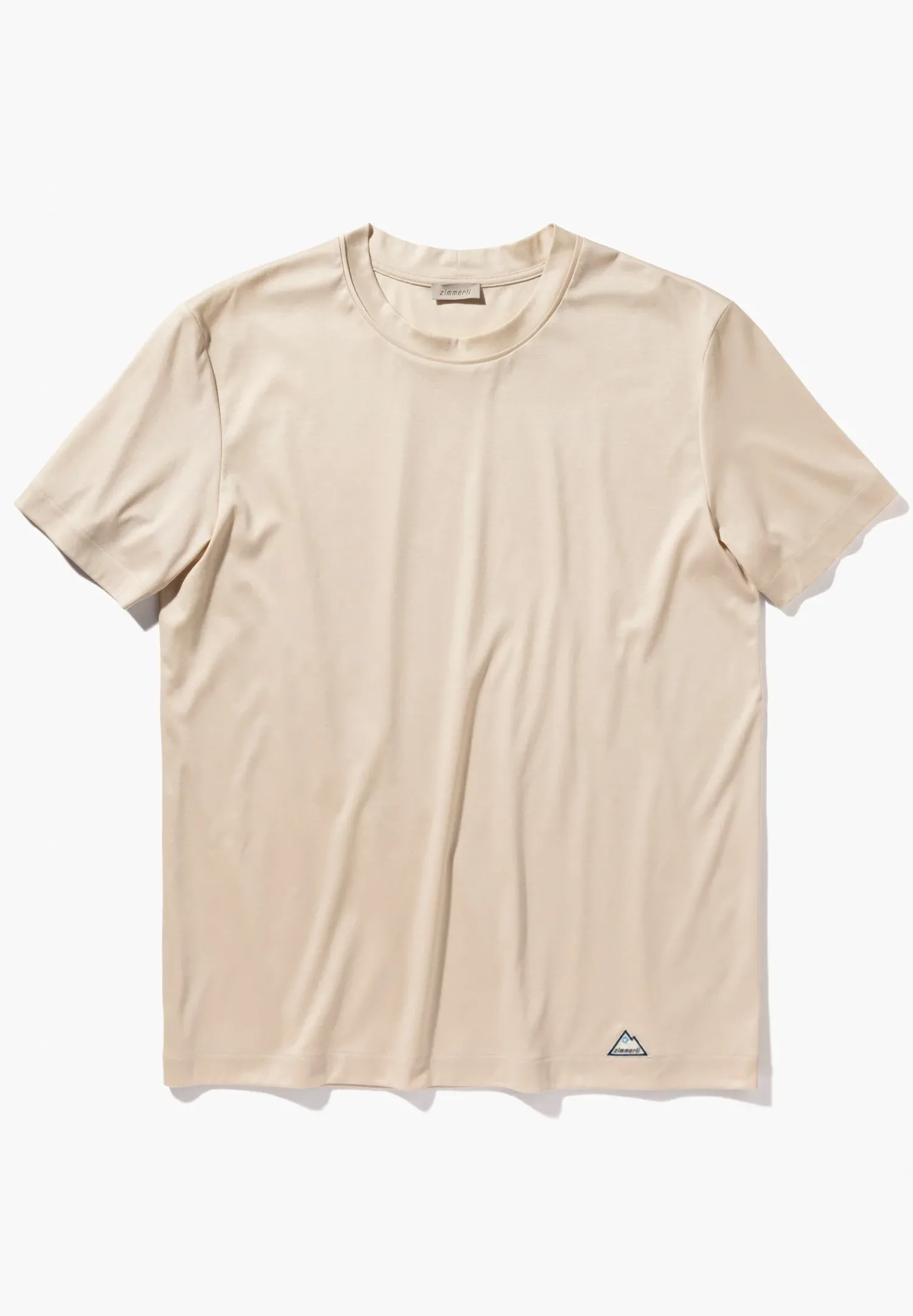 Zimmerli T-Shirts>Seaisland Shirtkurzarm-Oatmeal