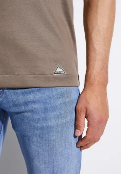 Zimmerli T-Shirts>Seaisland Shirtkurzarm-Moos