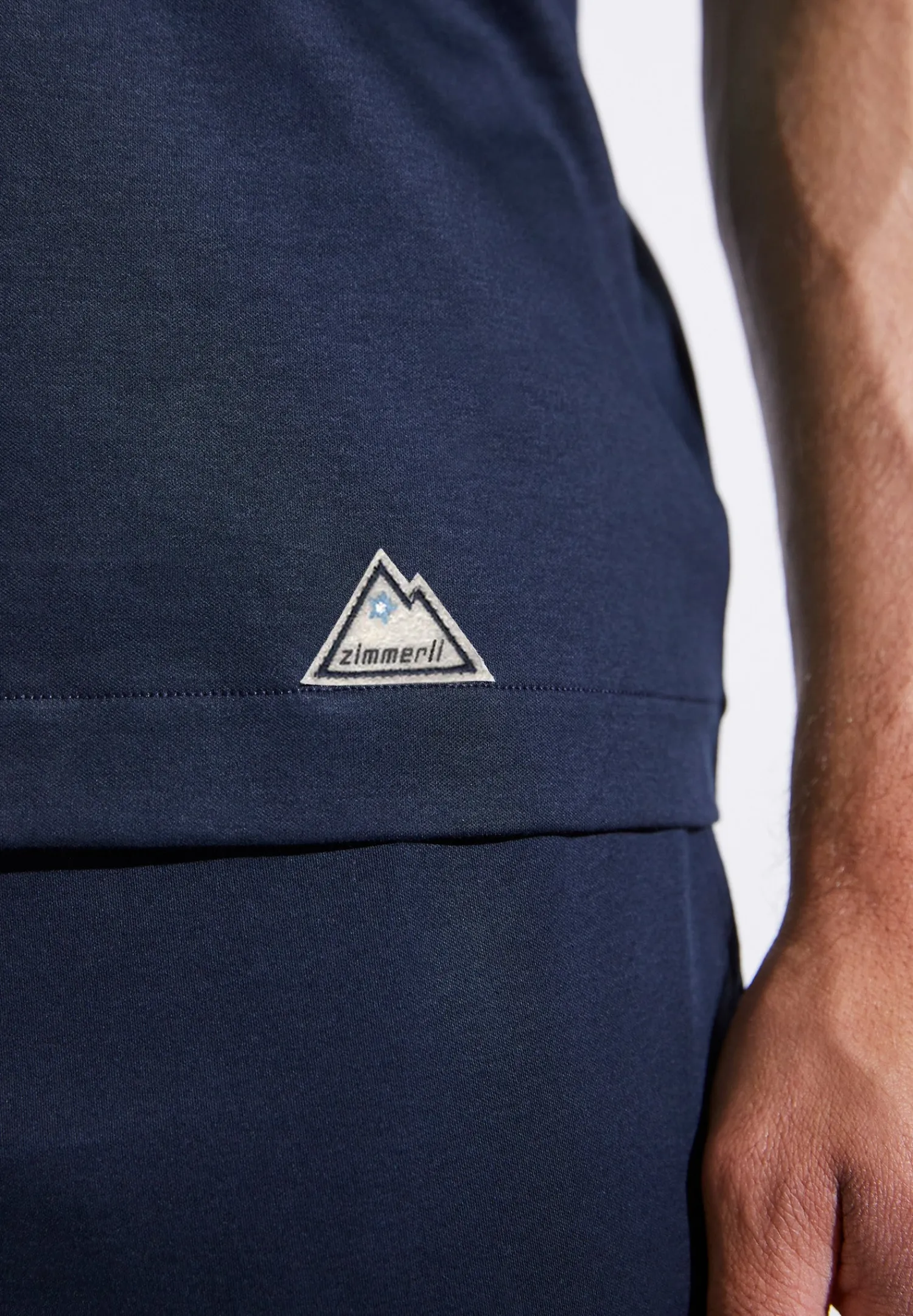 Zimmerli T-Shirts>Seaisland Shirtkurzarm-Twilightblue