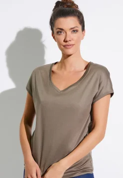 Zimmerli T-Shirts>Seaisland Shirtkurzarmv-Ausschnitt-Moos