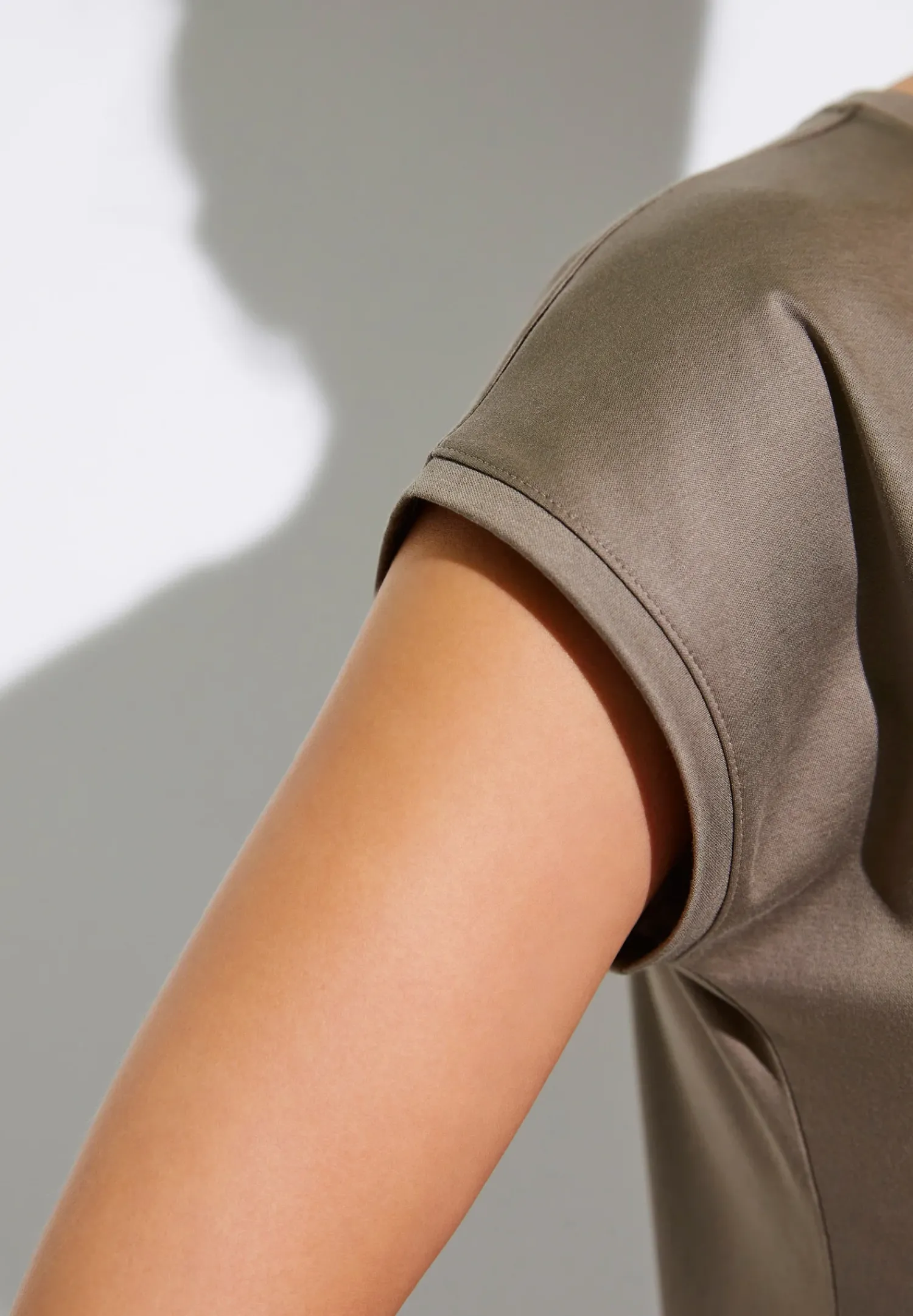 Zimmerli T-Shirts>Seaisland Shirtkurzarmv-Ausschnitt-Moos