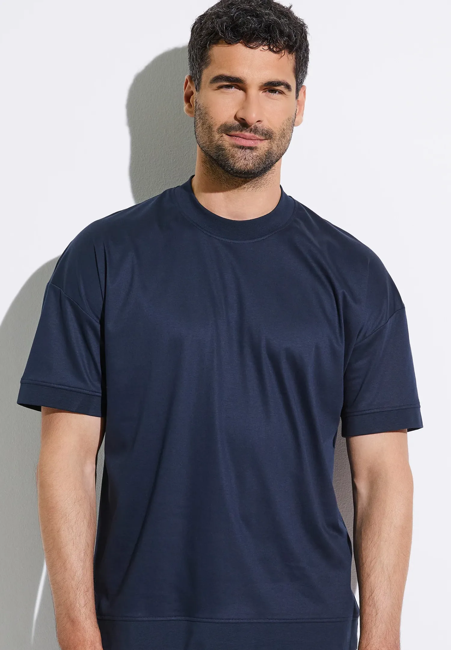Zimmerli T-Shirts>Seaisland Shirtkurzarm-Twilightblue